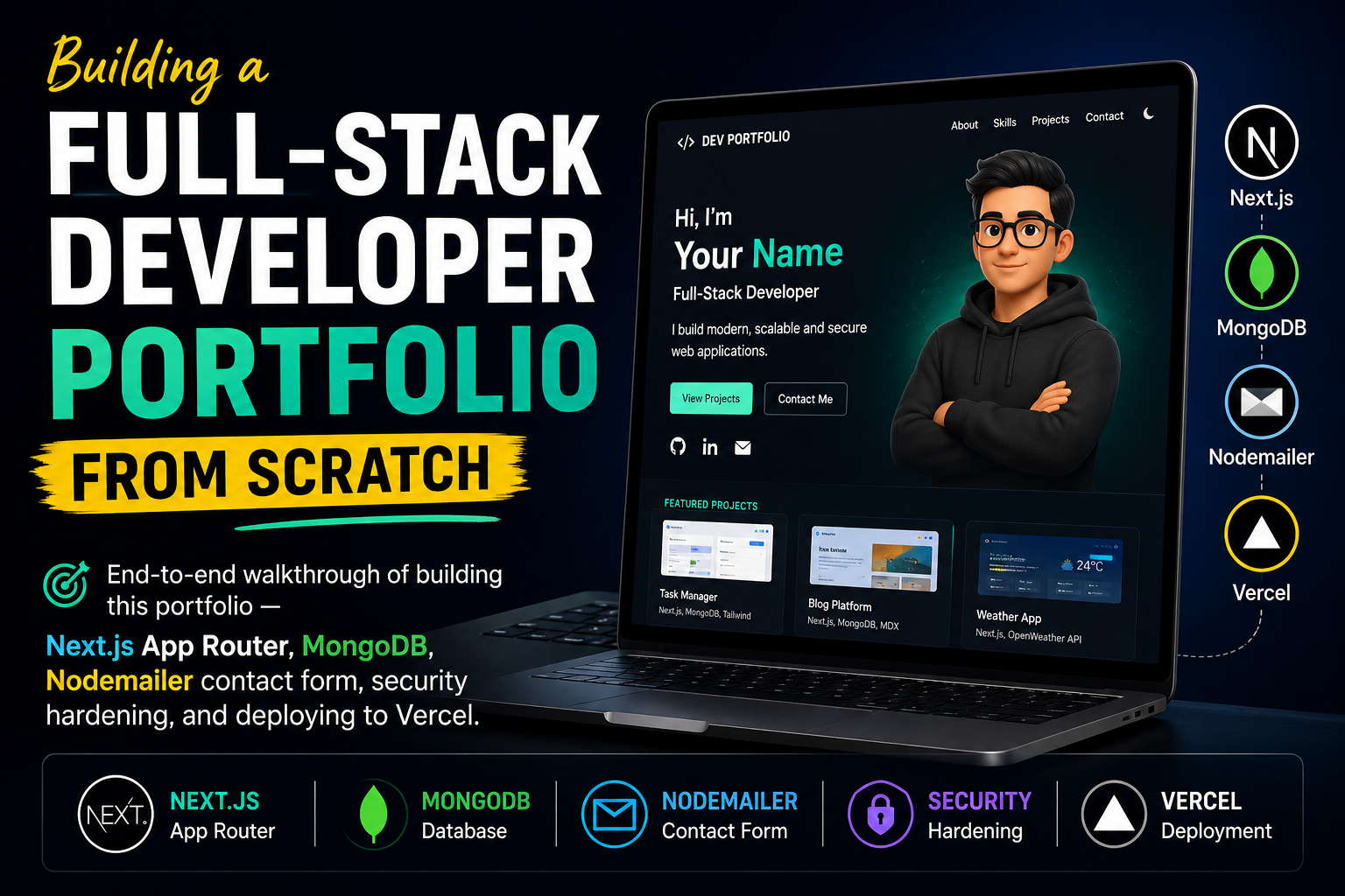 Building a Full-Stack Developer Portfolio from Scratch